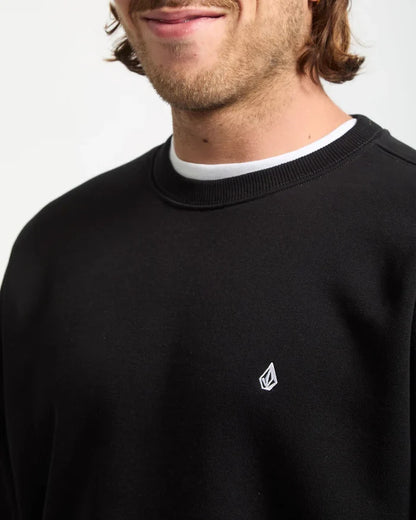 Volcom Single Stone Crew - Black