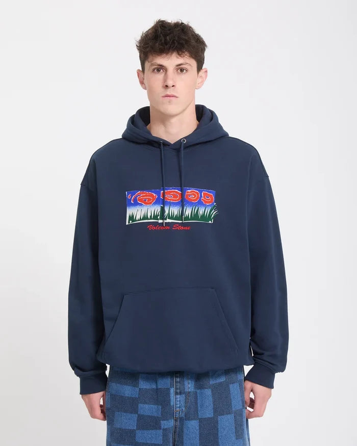 Volcom X Feautered Artist Carrau Hoodie - Marine